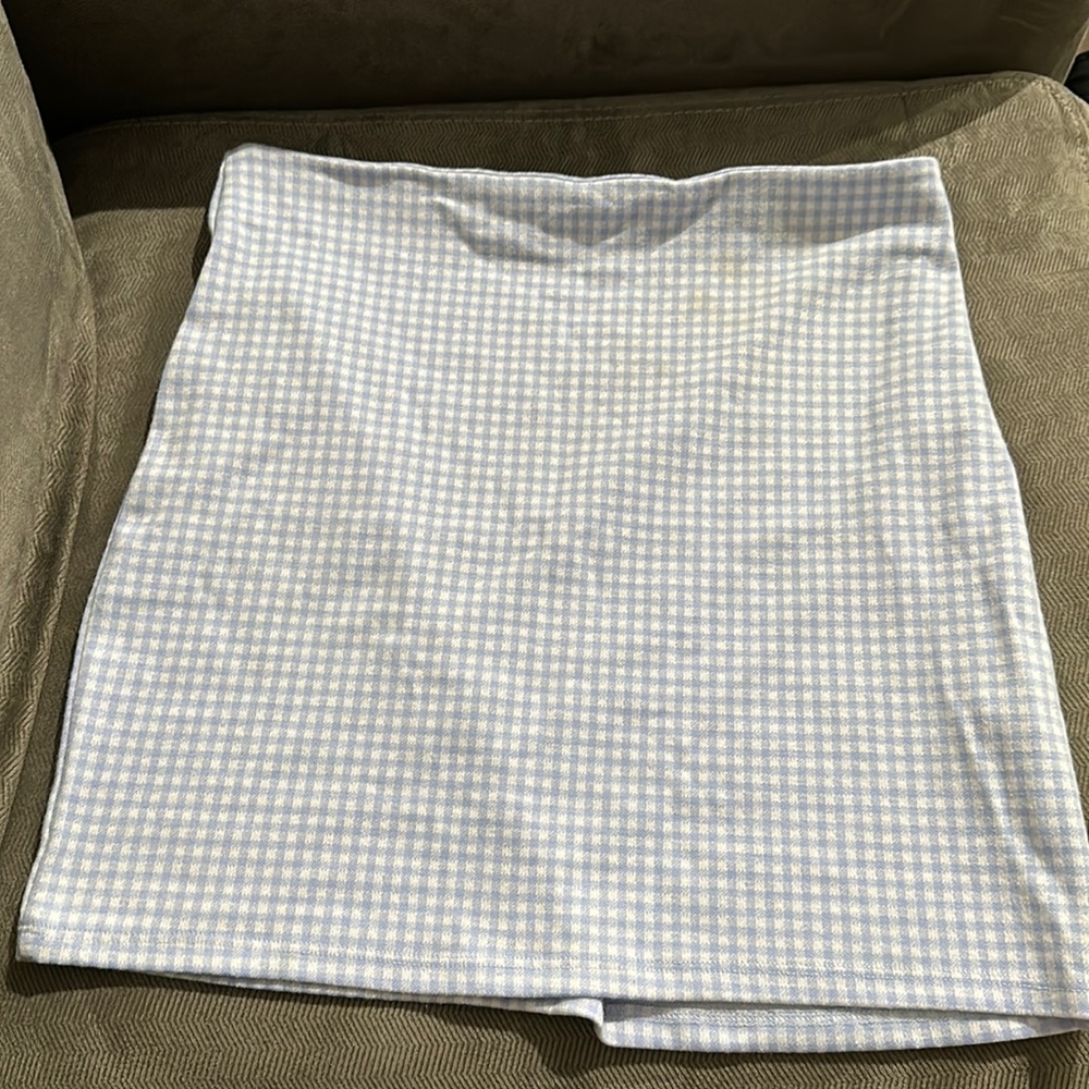 PLAID MINI SKIRT